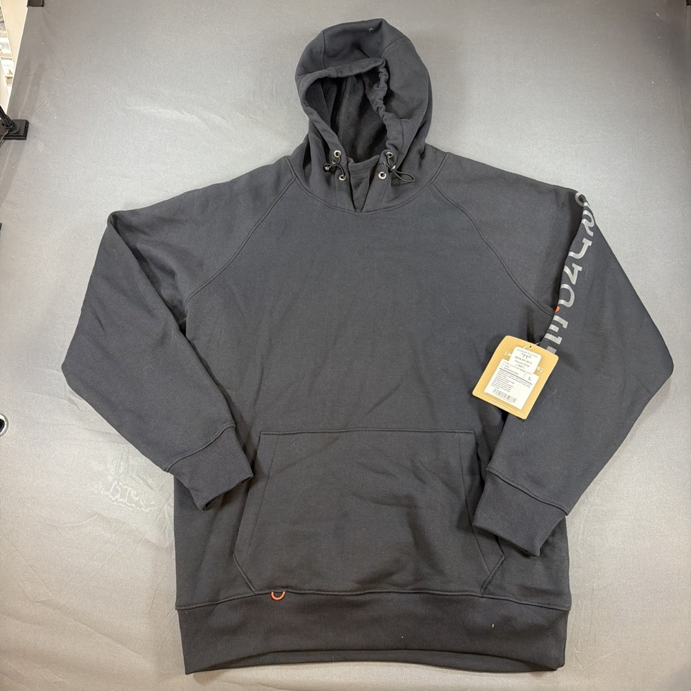 Grundens Dillingham Tech Hoodie Color-Metal Heather Size-Large *Brand New*